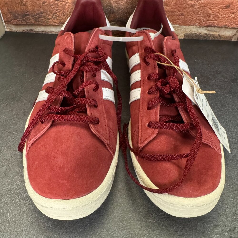 Adidas Campus 80s Burgundy 10.5M - Picture 3 of 6